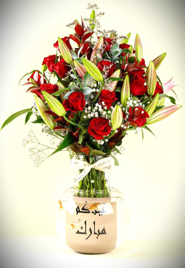 مزهرية زهور
