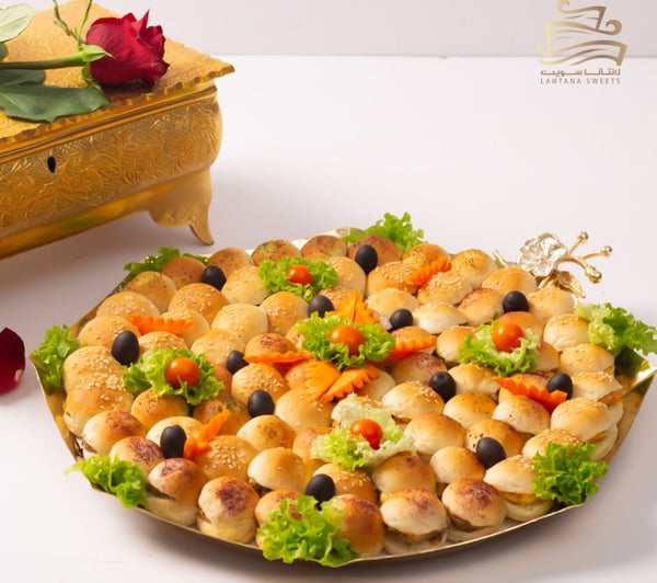 صينيه ورق العنب - الكبه والسمبوسه