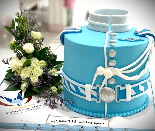 كعكة ترقية عسكرية