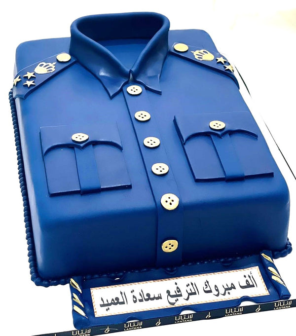 كعكة ترقية عسكرية